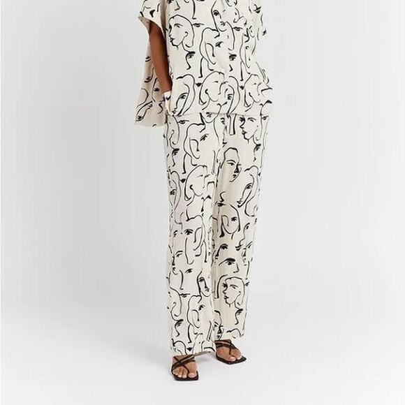 DISSH Abstract Print Straight Leg Jumpsuit - Picture 4 of 4